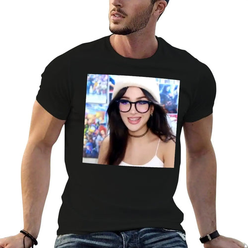 Sssniperwolf fan T-Shirt mens graphic t shirts cotton t shirt pack T-Shirt