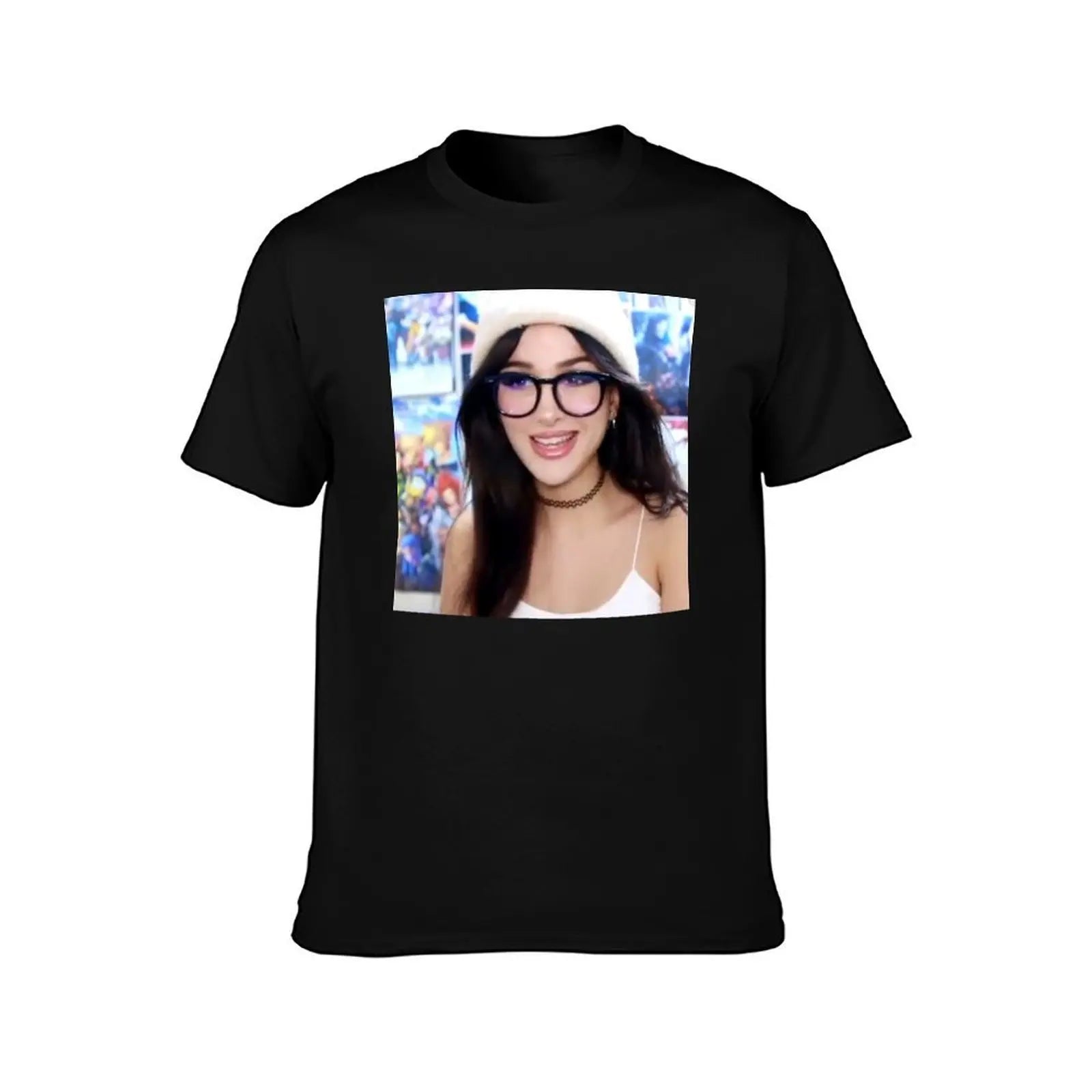 Sssniperwolf fan T-Shirt mens graphic t shirts cotton t shirt pack T-Shirt